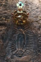 Virgin Of Guadalupe Image In Penon Sanctuary - Mexico