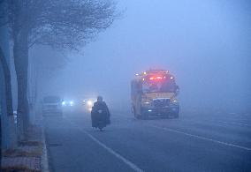 Thick Fog in Zaozhuang