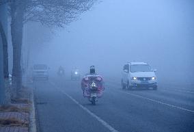 Thick Fog in Zaozhuang