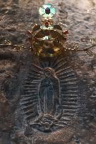 Apparition Of Virgin Of Guadalupe Image In Peñon Sanctuary