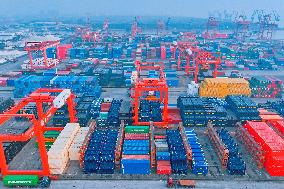 Suzhong International Container Terminal at Rugao Port