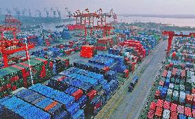 Suzhong International Container Terminal at Rugao Port