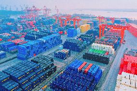 Suzhong International Container Terminal at Rugao Port