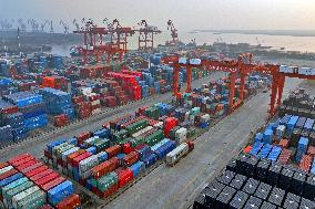 Suzhong International Container Terminal at Rugao Port