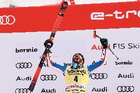 French Skier Cyprien Sarrazin Wins Bormio Downhill - Italy