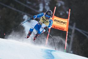 French Skier Cyprien Sarrazin Wins Bormio Downhill - Italy