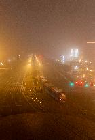 Thick Smog Hit Huai'an