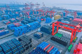 Suzhong International Container Terminal at Rugao Port