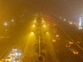 Thick Smog Hit Huai'an