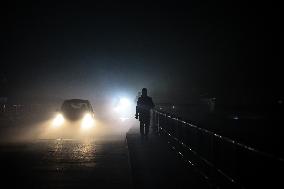 Foggy Weather Conditions In Kashmir