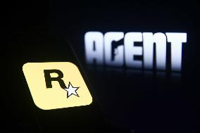 Rockstar Games Agent Photo Illustrations