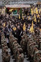 Funeral Of Senior Guards Adviser - Tehran
