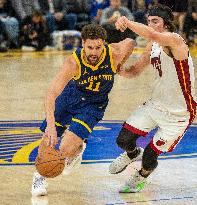 (SP)U.S.-SAN FRANCISCO-BASKETBALL-NBA-HEAT VS WARRIORS