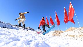 Ski Resort in Zhangye