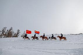 Border Patrol in Xinjiang