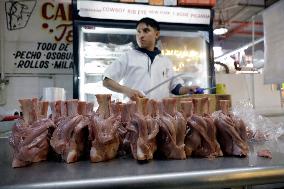 New Year's Dinner Preparations - Mexico City