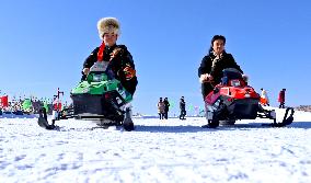 An Ice And Snow Sports Ground in Zhangye