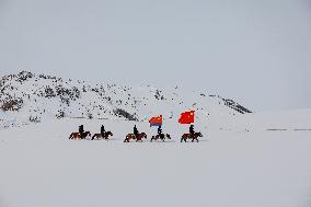 Border Patrol in Xinjiang