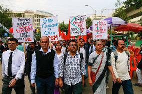 Rally In Solidarity With The Palestinian People - Bangladesh