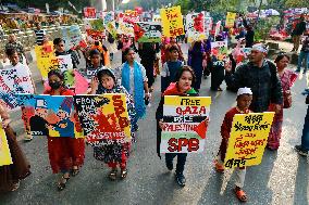 Rally In Solidarity With The Palestinian People - Bangladesh