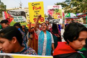 Rally In Solidarity With The Palestinian People - Bangladesh