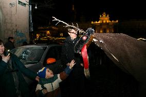 Traditional Carol Procession In Krakow
