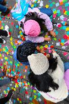 New Year's Eve Confetti Test - NYC