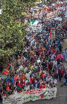 Protest Against Israeli Attacks On Gaza In Bangladesh