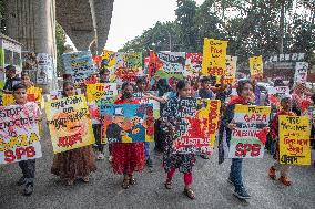 Protest Against Israeli Attacks On Gaza In Bangladesh