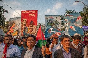 Protest Against Israeli Attacks On Gaza In Bangladesh