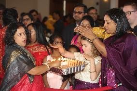 Bengali Hindus Celebrate The Durga Puja Festival
