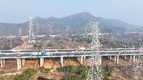 DC Transmission Line Construction in Yangzhou
