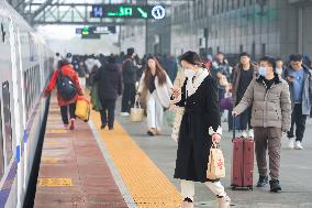 Railway Station in Nanjing