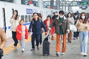 Railway Station in Nanjing