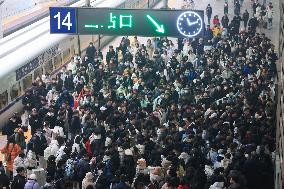 Railway Station in Nanjing