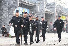 Police Patrol During New Year Holiday