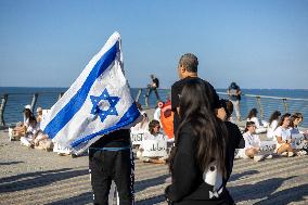 A Display For Peace In Jaffa - Israel