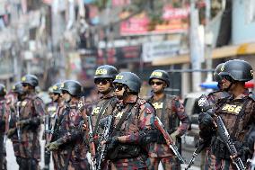 Bangladesh Security Guard For The Upcoming 12th General Election - Dhaka