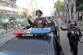 Bangladesh Security Guard For The Upcoming 12th General Election - Dhaka