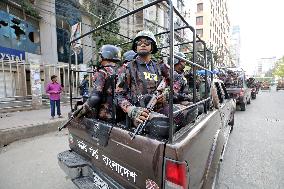 Bangladesh Security Guard For The Upcoming 12th General Election - Dhaka