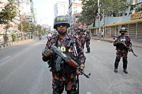 Bangladesh Security Guard For The Upcoming 12th General Election - Dhaka