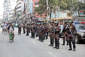 Bangladesh Security Guard For The Upcoming 12th General Election - Dhaka