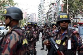 Bangladesh Security Guard For The Upcoming 12th General Election - Dhaka