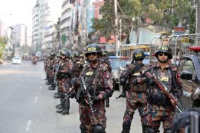 Bangladesh Security Guard For The Upcoming 12th General Election - Dhaka