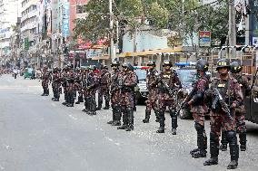 Bangladesh Security Guard For The Upcoming 12th General Election - Dhaka