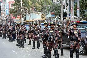 Bangladesh Security Guard For The Upcoming 12th General Election - Dhaka