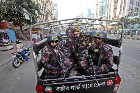 Bangladesh Security Guard For The Upcoming 12th General Election - Dhaka