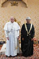 Pope receives the credential of Oman's new ambassador - Vatican