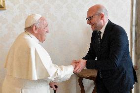 Pope receives President of the Chamber of Deputies - Vatican