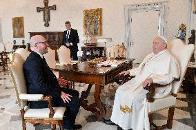 Pope receives President of the Chamber of Deputies - Vatican